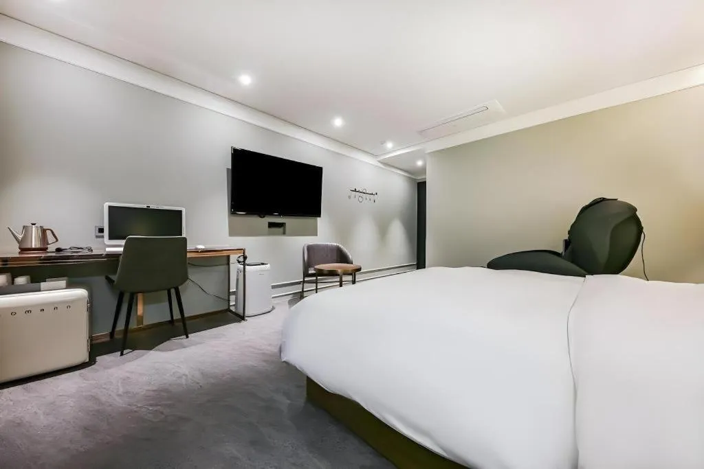 Bed in Cheongju Maryjane Hotel