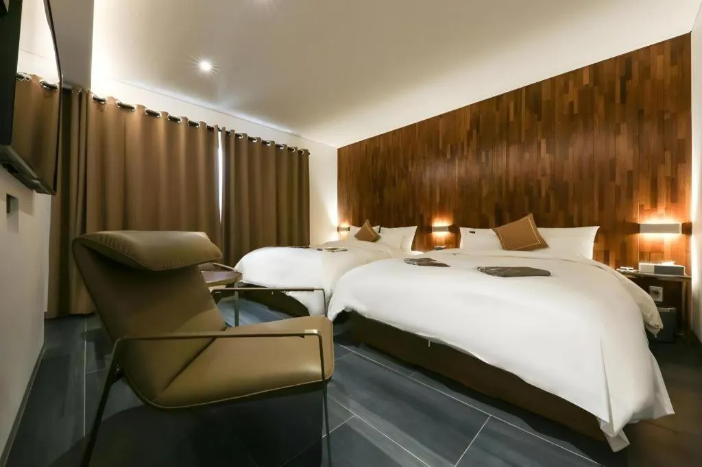 Bed in Cheongju Maryjane Hotel