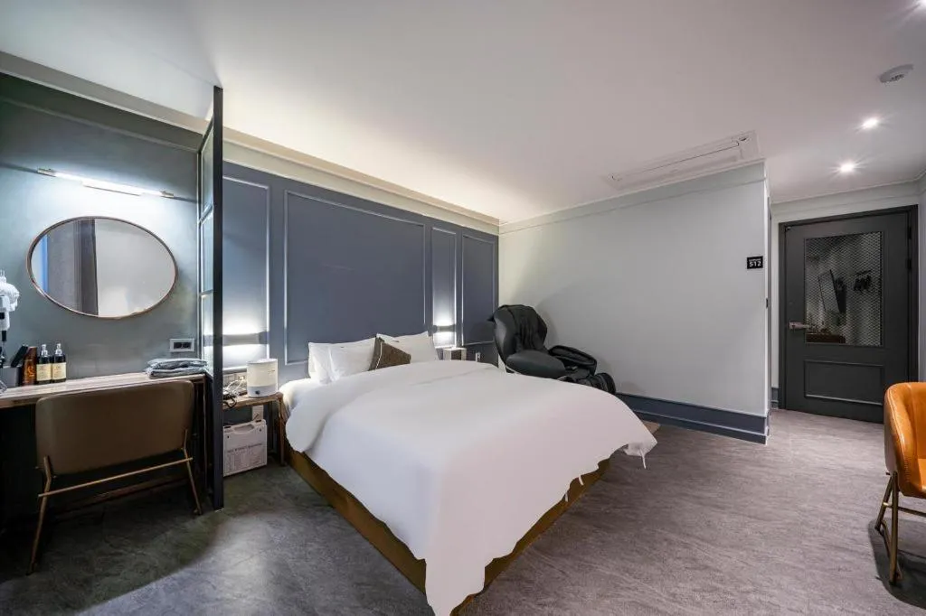 Bed in Cheongju Maryjane Hotel