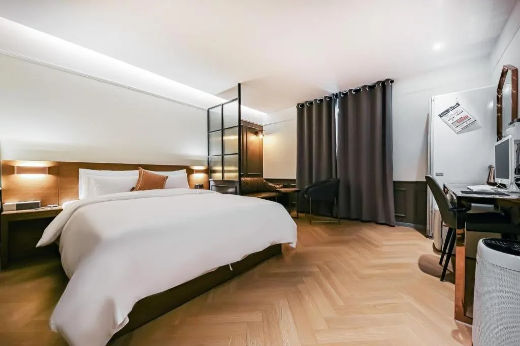 Bed in Cheongju Maryjane Hotel