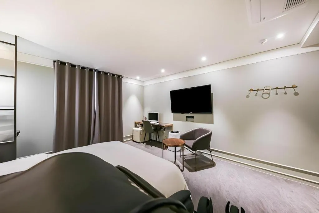 Bed in Cheongju Maryjane Hotel