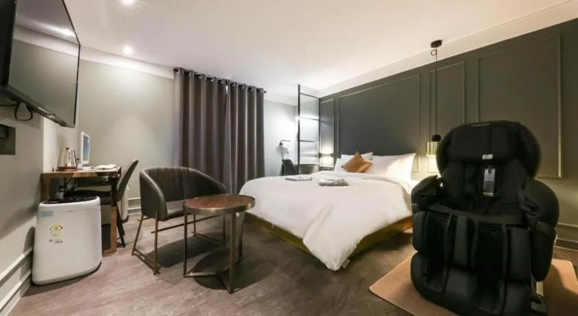 Bed in Cheongju Maryjane Hotel