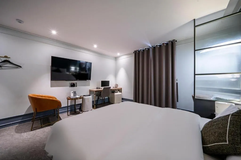 Bed in Cheongju Maryjane Hotel