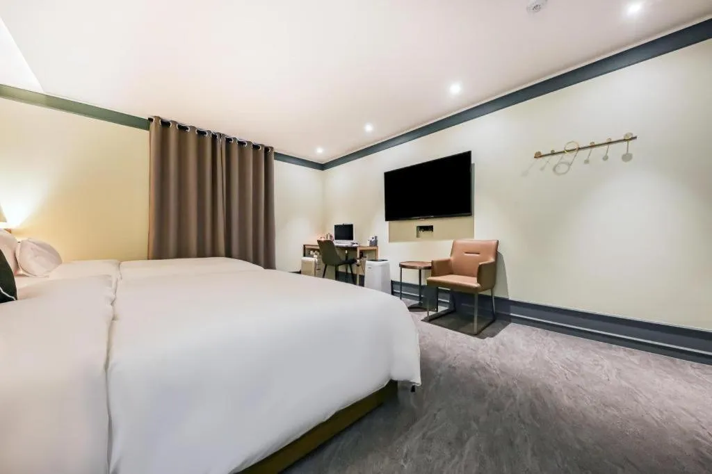 Bed in Cheongju Maryjane Hotel