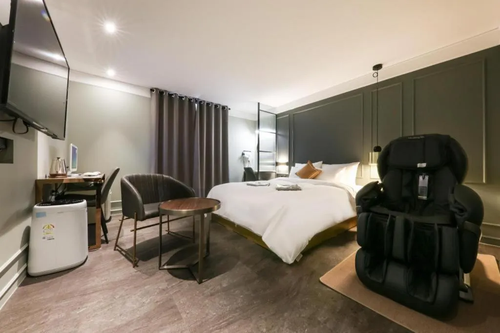 Bed in Cheongju Maryjane Hotel