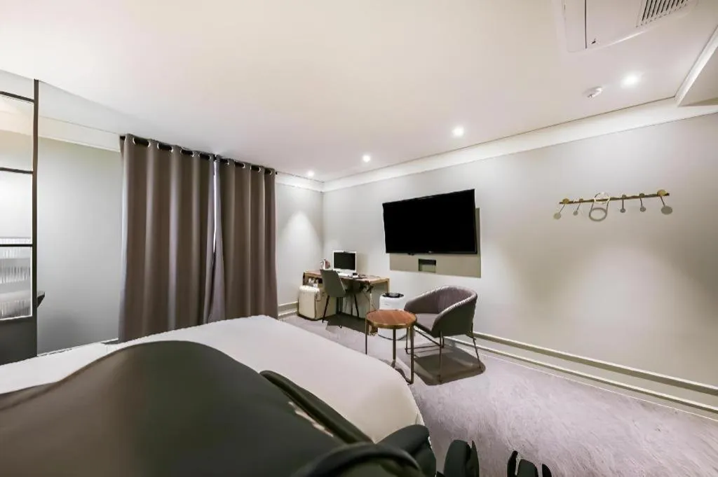 Bed in Cheongju Maryjane Hotel