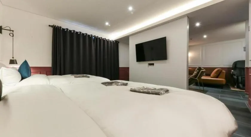 Bed in Cheongju Maryjane Hotel