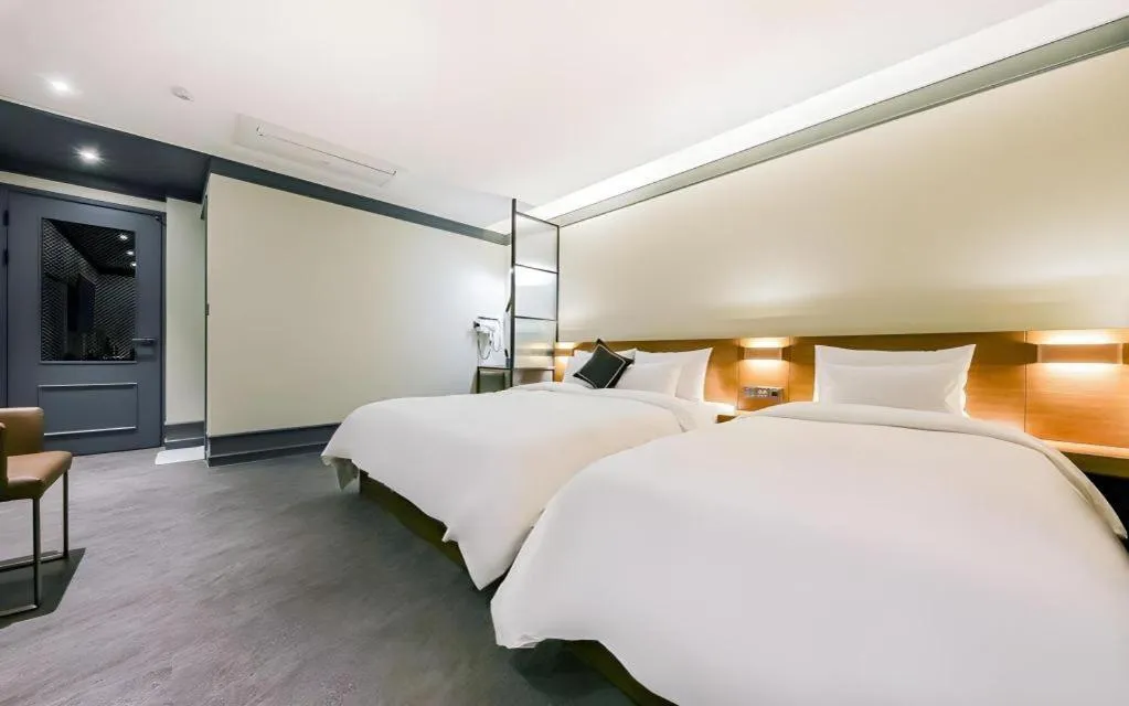 Bed in Cheongju Maryjane Hotel