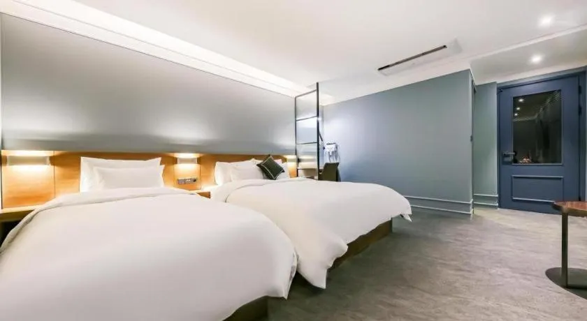 Bed in Cheongju Maryjane Hotel