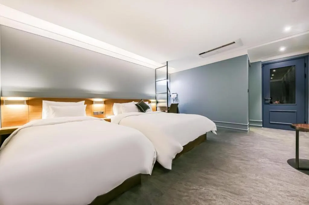 Bed in Cheongju Maryjane Hotel