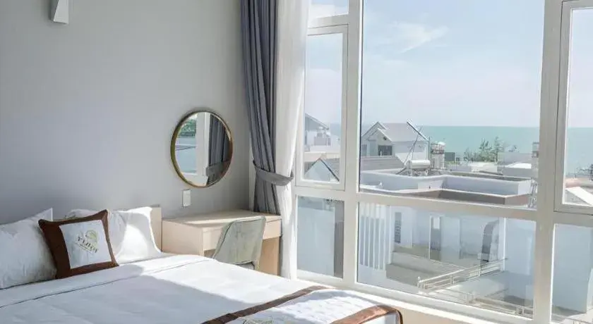 Bed in Yurii Hotel Bed in Yurii Hotel