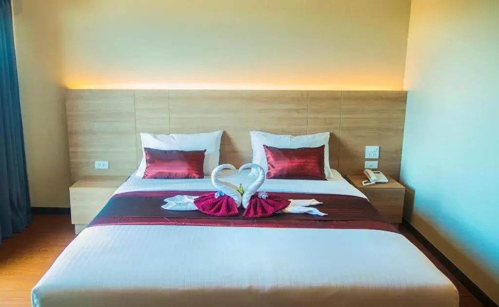 Bed in ATK HATYAI HOTEL Bed in ATK HATYAI HOTEL