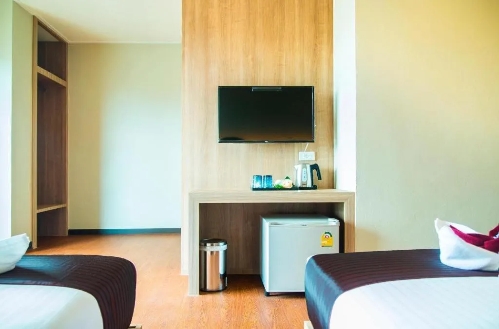 Bed in ATK HATYAI HOTEL