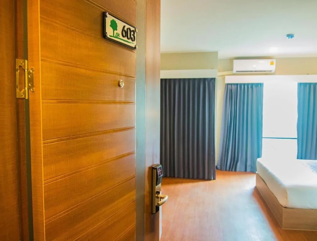 Bed in ATK HATYAI HOTEL