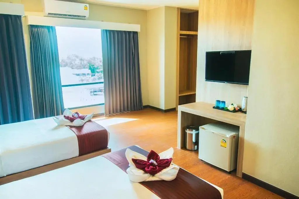 Bed in ATK HATYAI HOTEL Bed in ATK HATYAI HOTEL