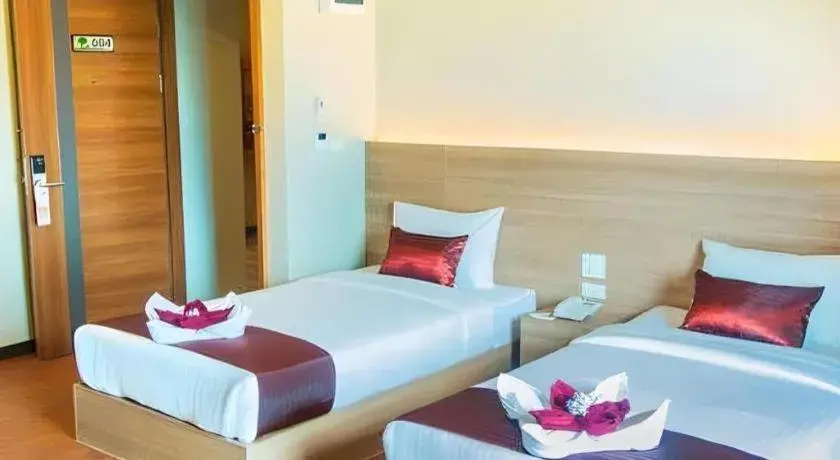 Bed in ATK HATYAI HOTEL Bed in ATK HATYAI HOTEL