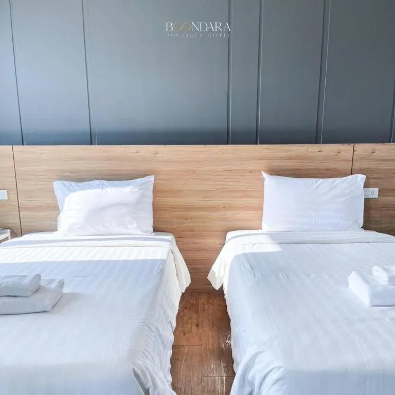 Bed in Boondara Boutique Hotel