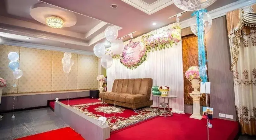 Bed in Manee Sangkha Hotel Bed in Manee Sangkha Hotel