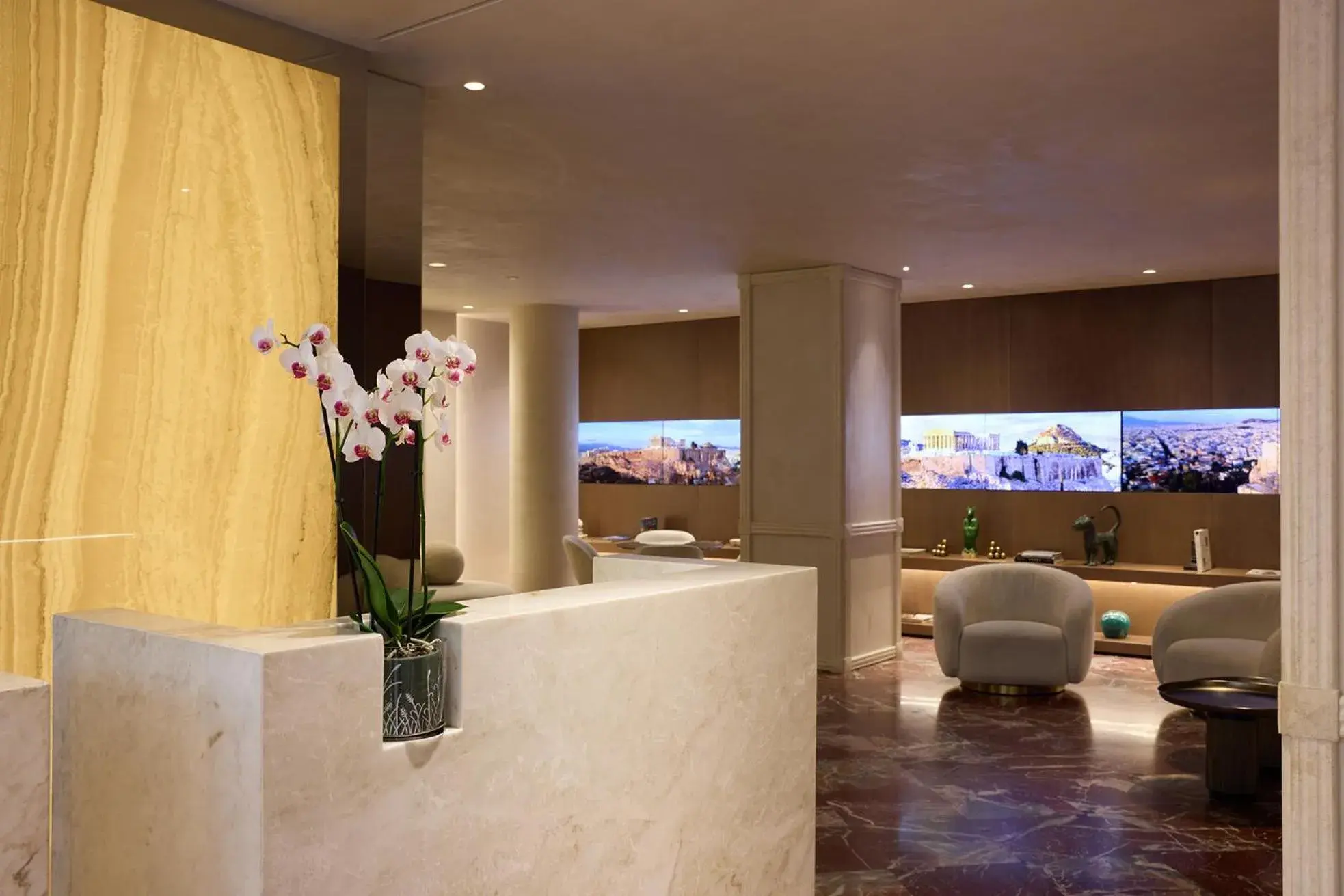 Lobby or reception in Astor Hotel Athens Lobby or reception in Astor Hotel Athens