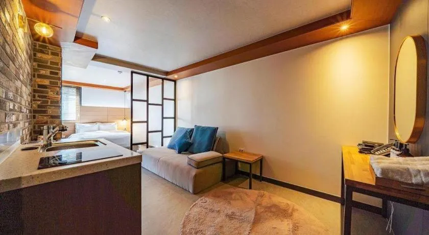 Bed in No 25 Hotel Songtan