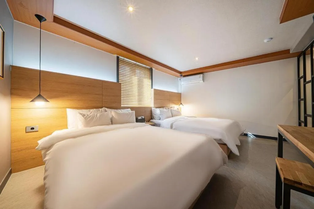 Bed in No 25 Hotel Songtan