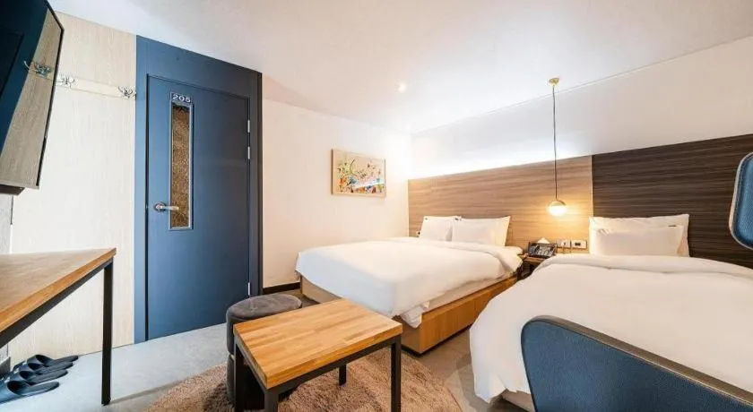 Bed in No 25 Hotel Songtan