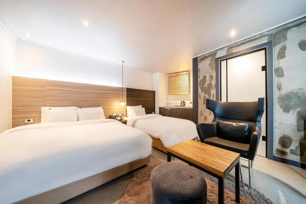 Bed in No 25 Hotel Songtan