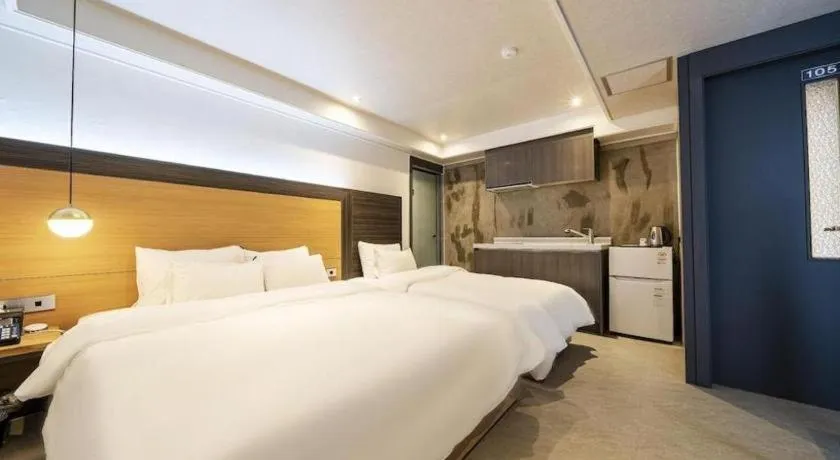 Bed in No 25 Hotel Songtan