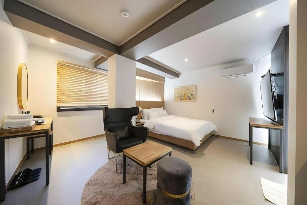 Bed in No 25 Hotel Songtan