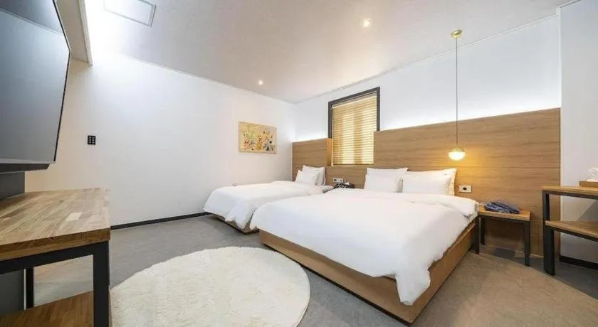 Bed in No 25 Hotel Songtan