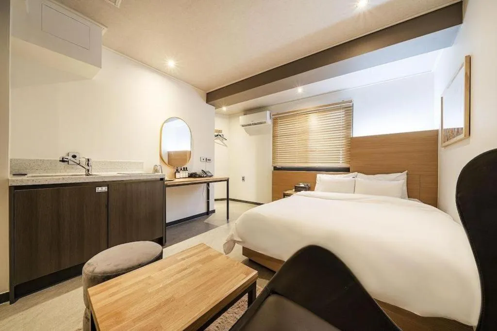 Bed in No 25 Hotel Songtan