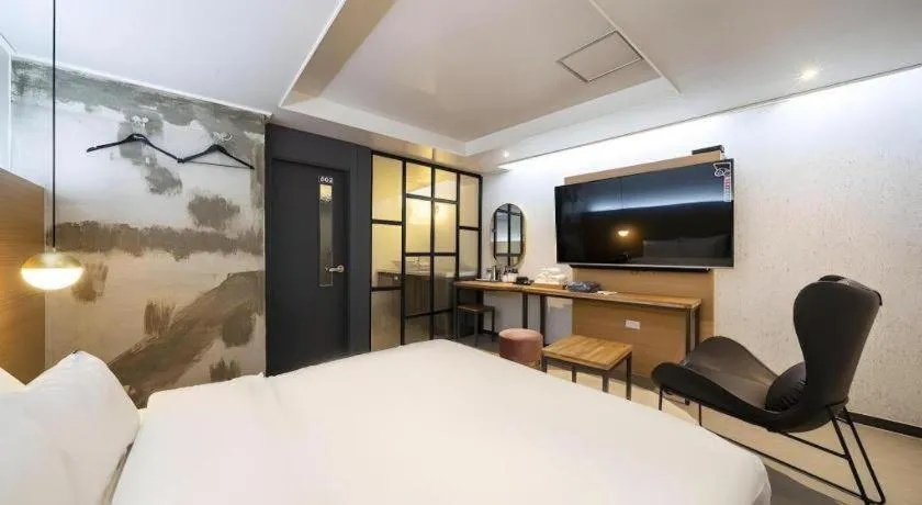 Bed in No 25 Hotel Songtan