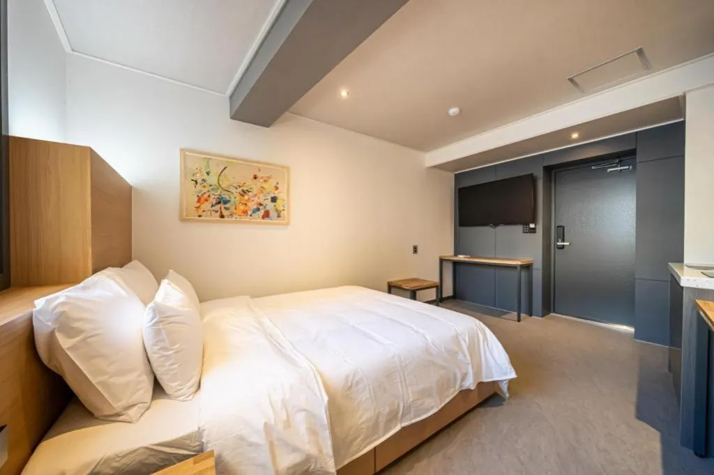 Bed in No 25 Hotel Songtan