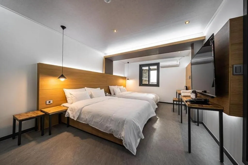 Bed in No 25 Hotel Songtan