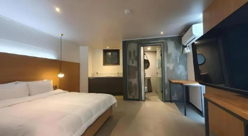 Bed in No 25 Hotel Songtan