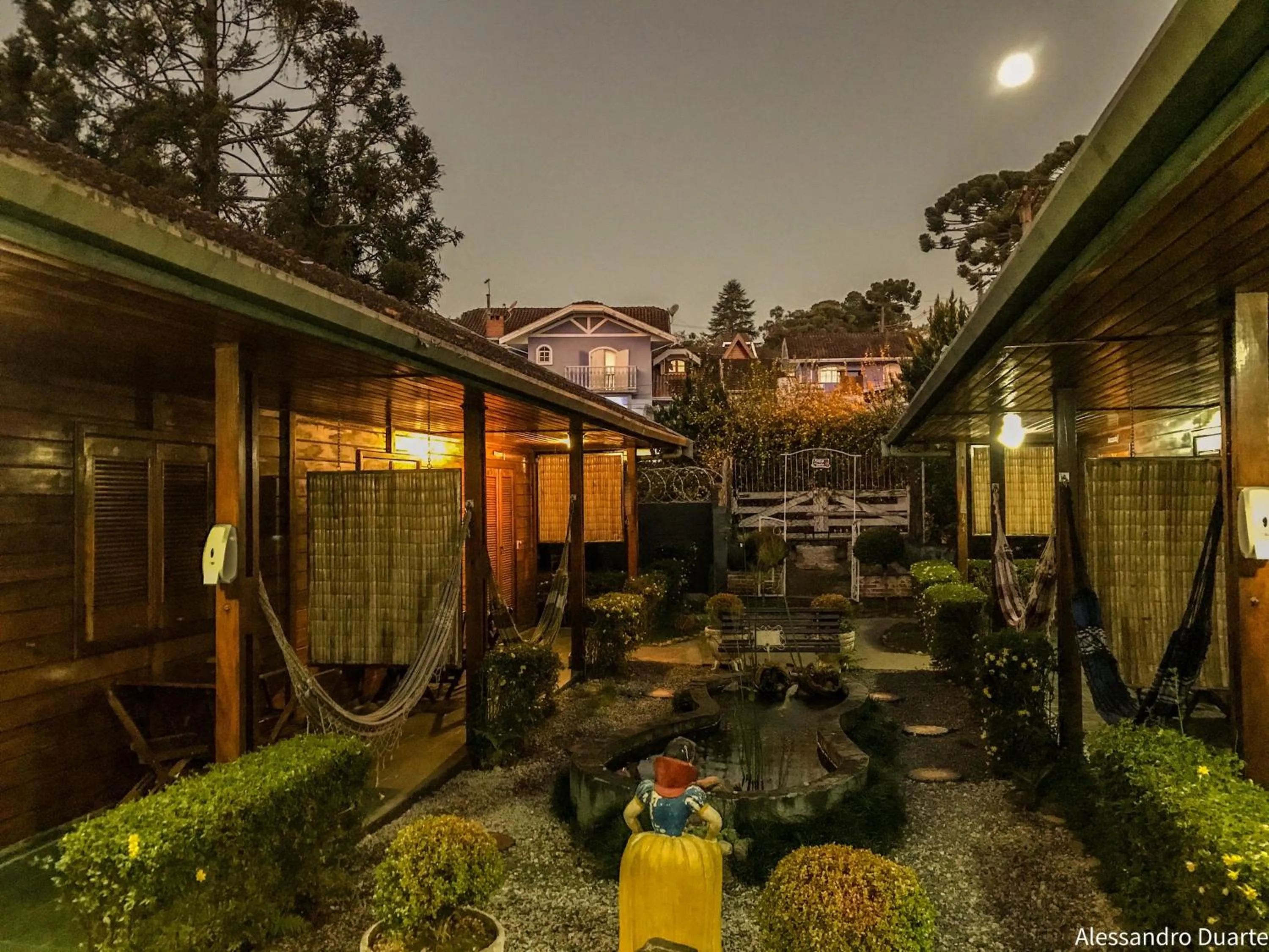 Patio in Pousada Recanto Ninho Verde Chalés