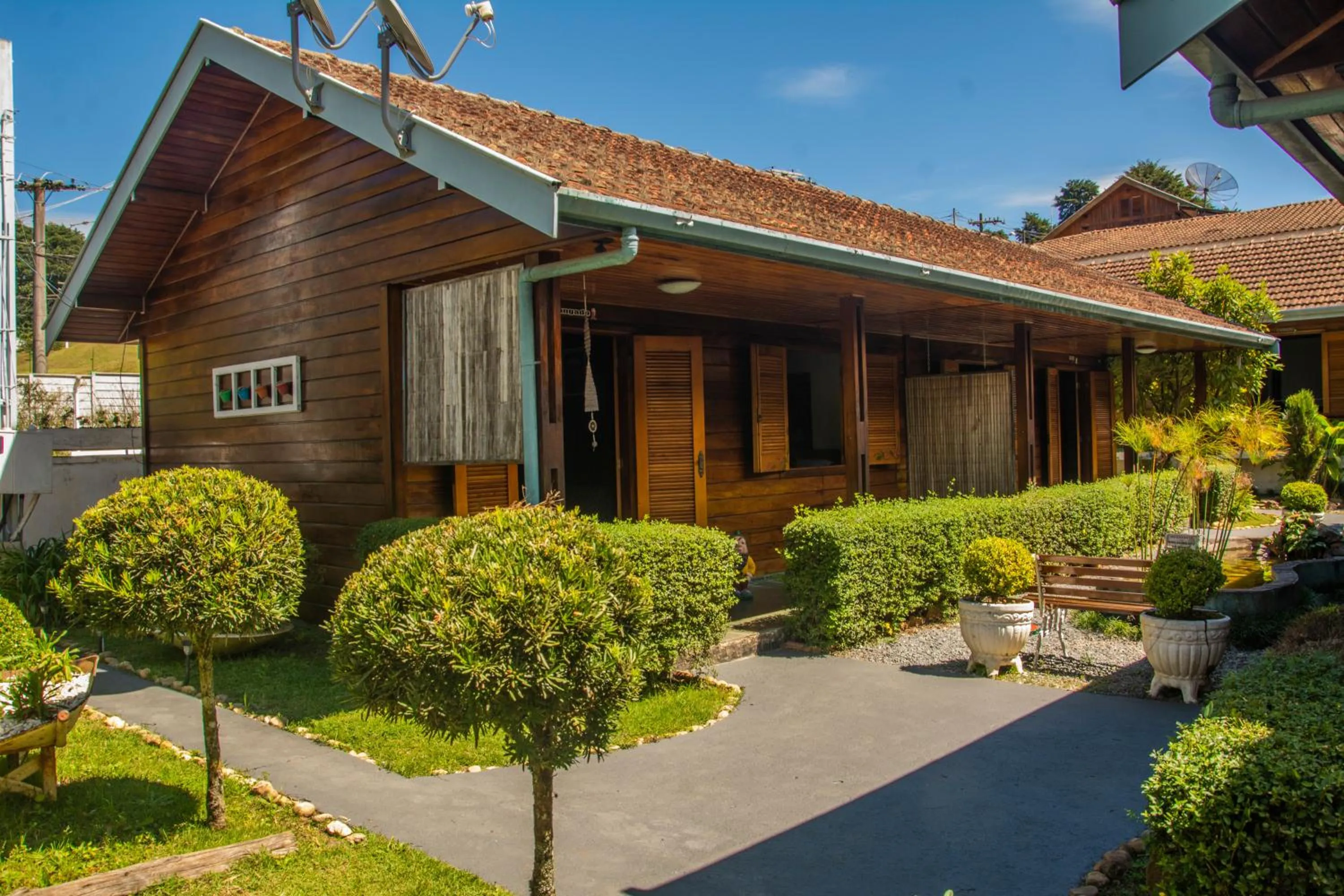 Garden in Pousada Recanto Ninho Verde Chalés