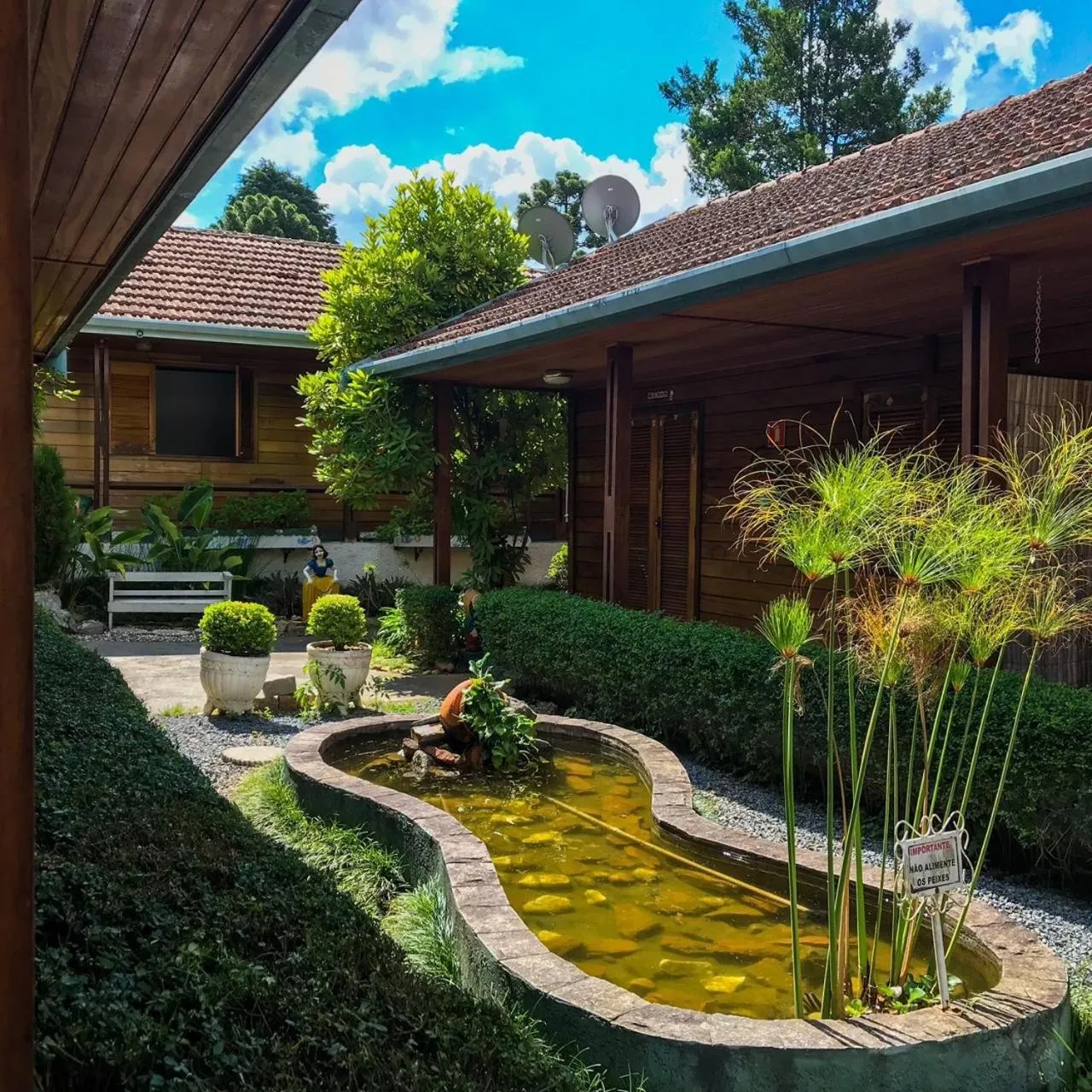 Spring in Pousada Recanto Ninho Verde Chalés