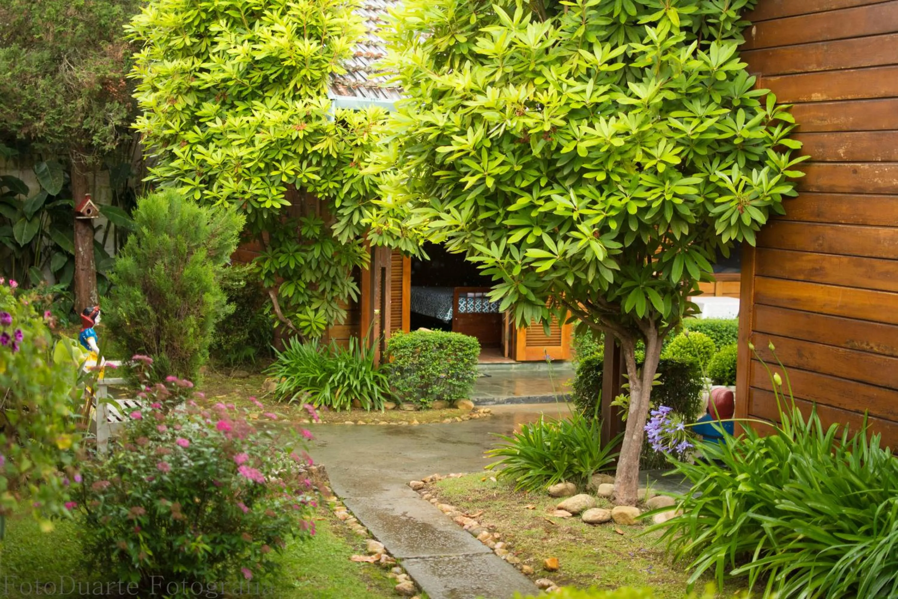 Garden in Pousada Recanto Ninho Verde Chalés