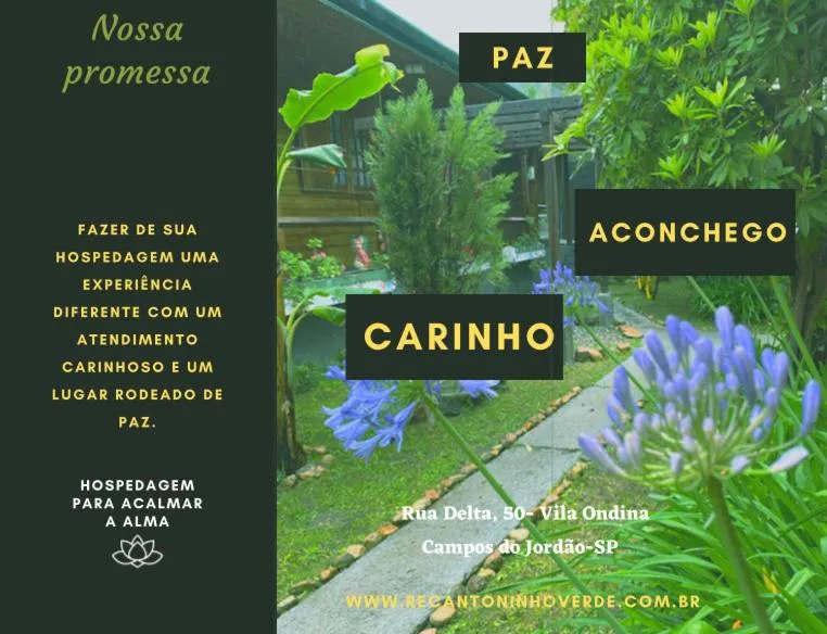 Day in Pousada Recanto Ninho Verde Chalés