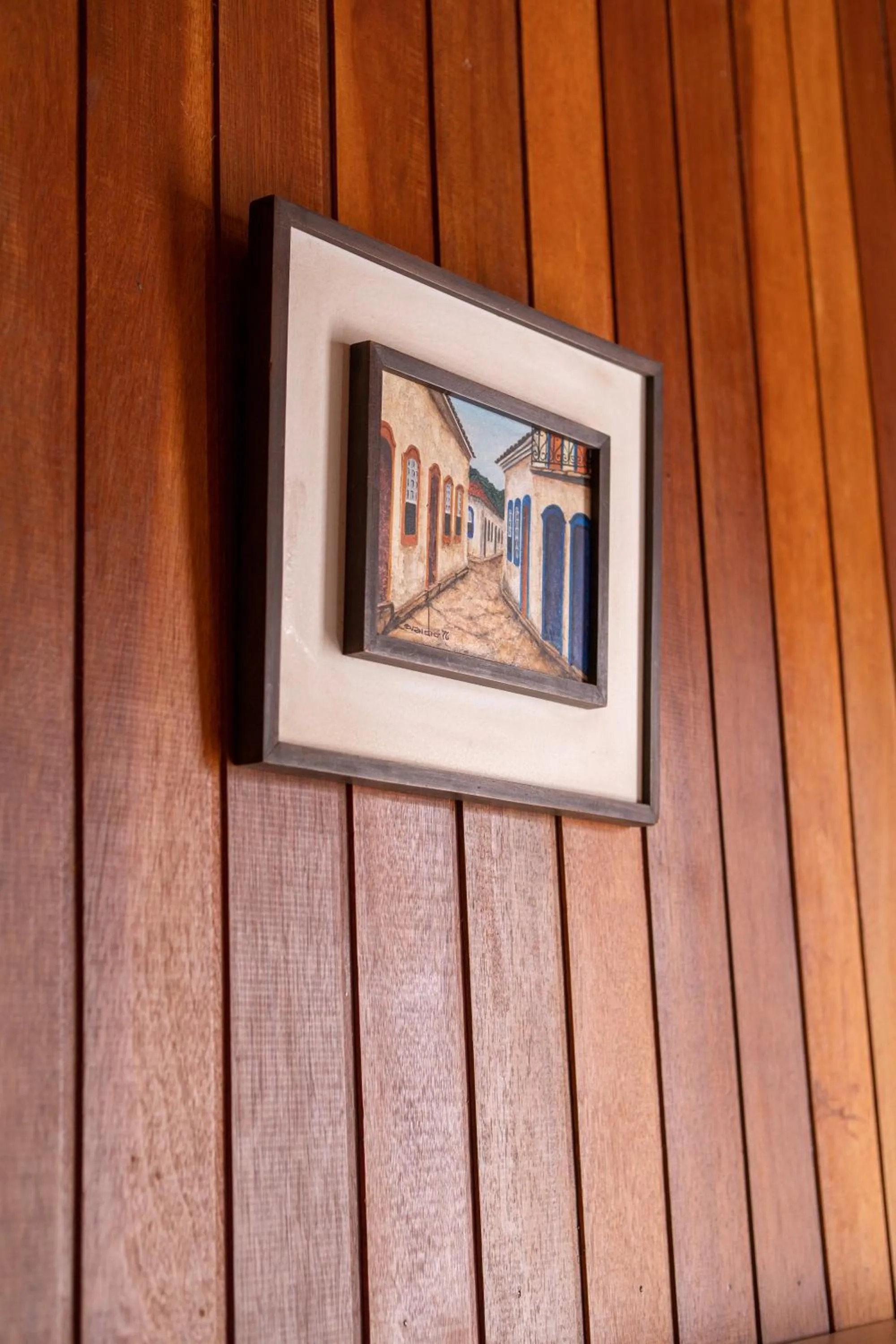 Decorative detail in Pousada Recanto Ninho Verde Chalés