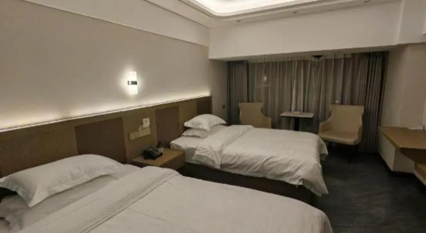 Bed in VX Dali Erhai Park Seascape Hotel