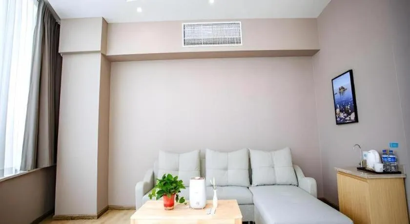 Bed in VX Dali Erhai Park Seascape Hotel