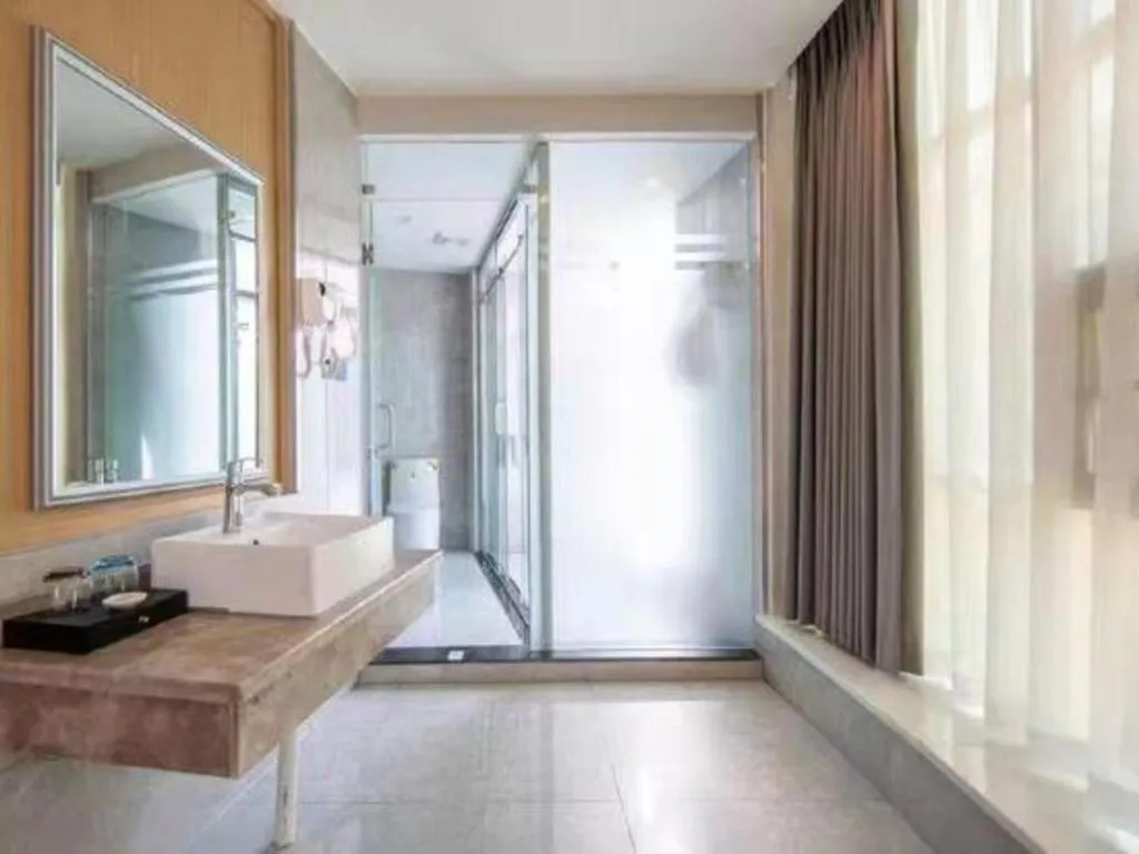 Bed in VX Dali Erhai Park Seascape Hotel