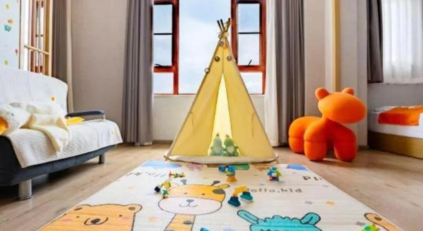 Bed in VX Dali Erhai Park Seascape Hotel