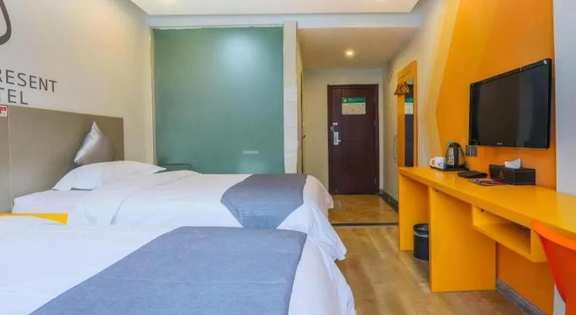 Bed in Shell Ganzhou Central Theme Hotel