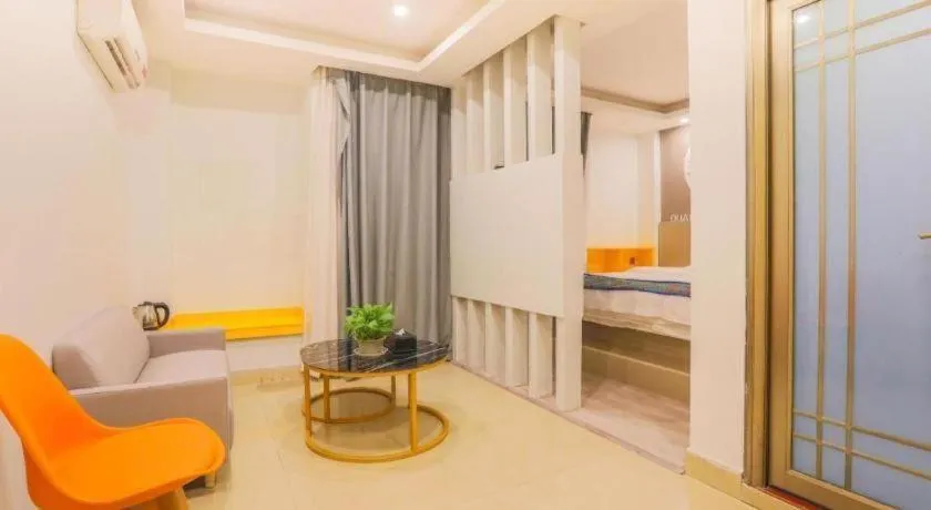 Bed in Shell Ganzhou Central Theme Hotel