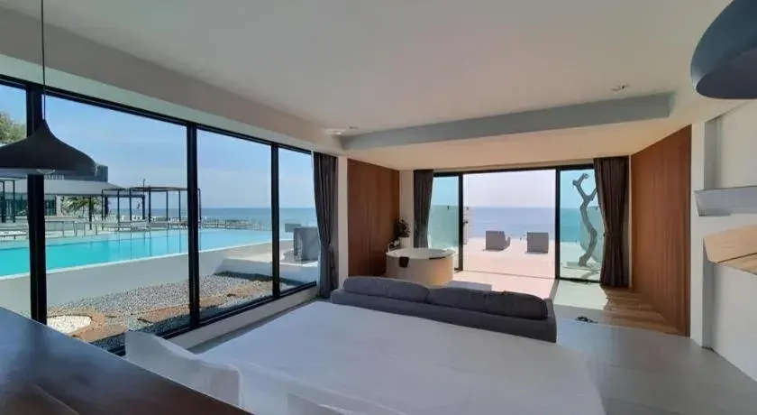 Bed in Rattana Pura Beach Resort Bed in Rattana Pura Beach Resort