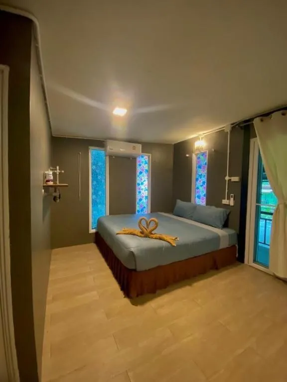 Bed in Hat yao Seaview Beach Room