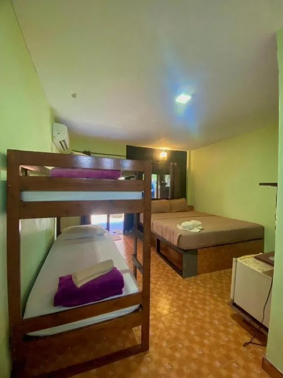 Bed in Hat yao Seaview Beach Room